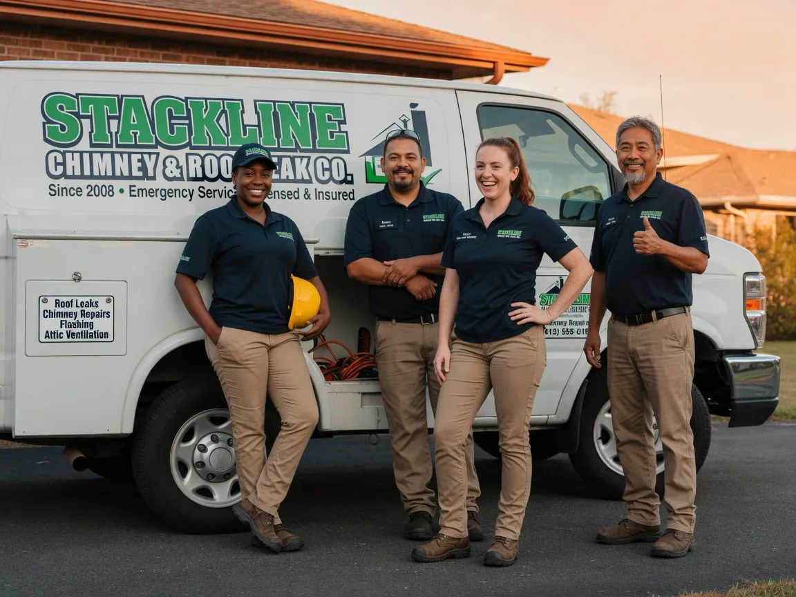 Chimney flashing repair company in Cardington, OH